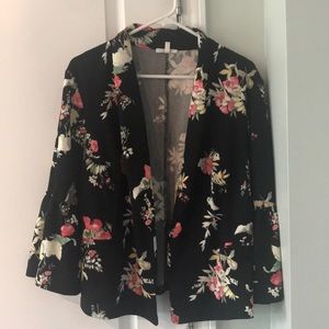 Floral Blazer